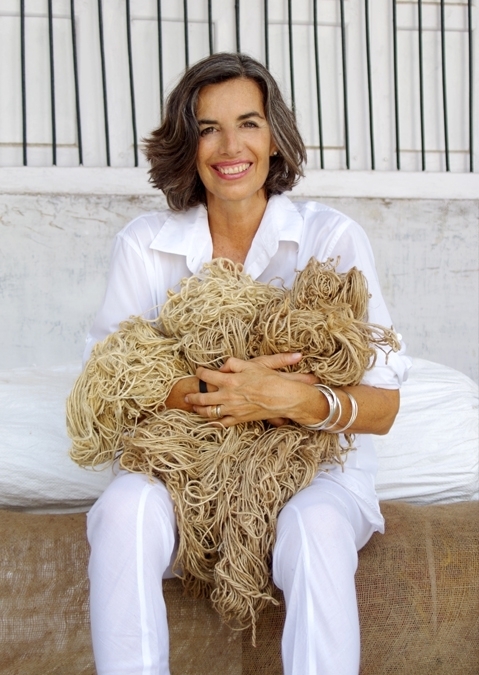 Nanimarquina Knitted Natural Teppich