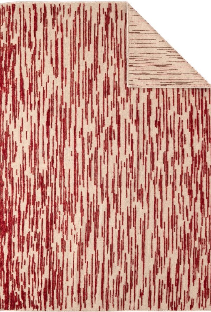Nanimarquina Doblecara - Wollteppich: Beige/Rot - Doblecara 3