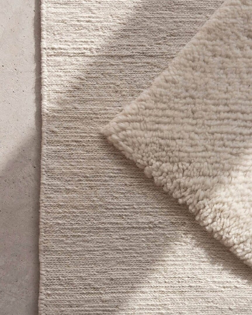 Nanimarquina Oblique A Ivory - Wollteppich