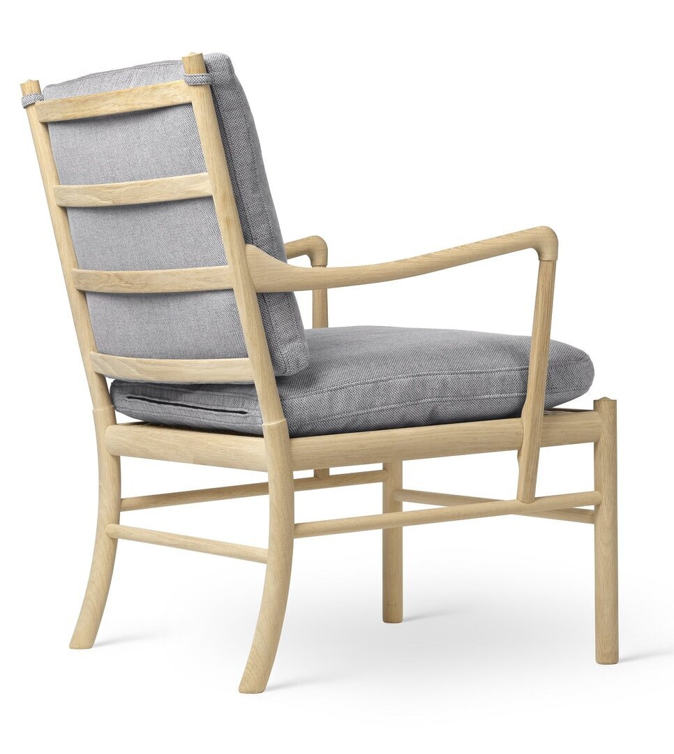 Carl Hansen & Søn OW149 Colonial Chair - Sessel mit Textilbezug - Re-Wool 0108