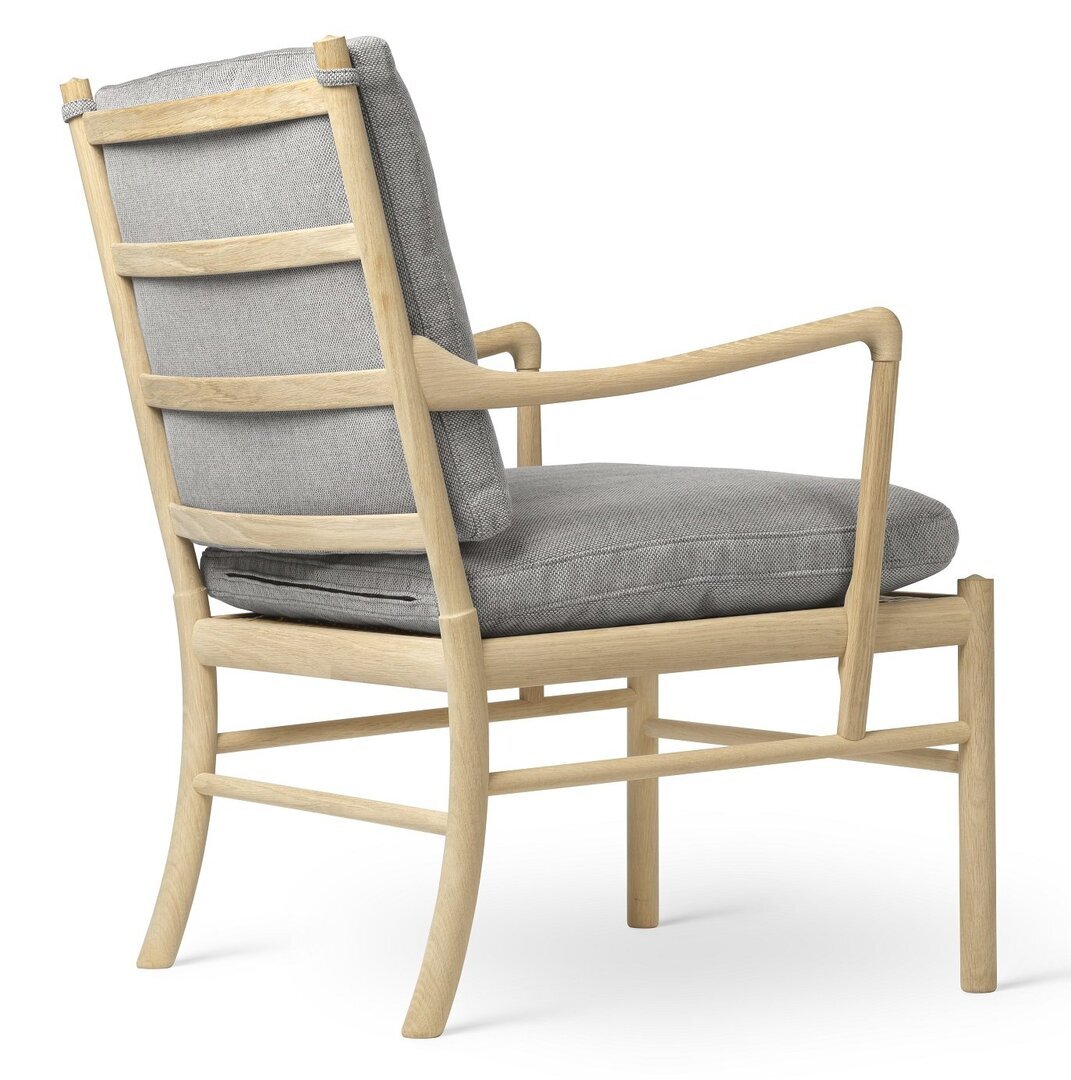Carl Hansen & Søn OW149 Colonial Chair - Sessel mit Textilbezug - Re-Wool 0128