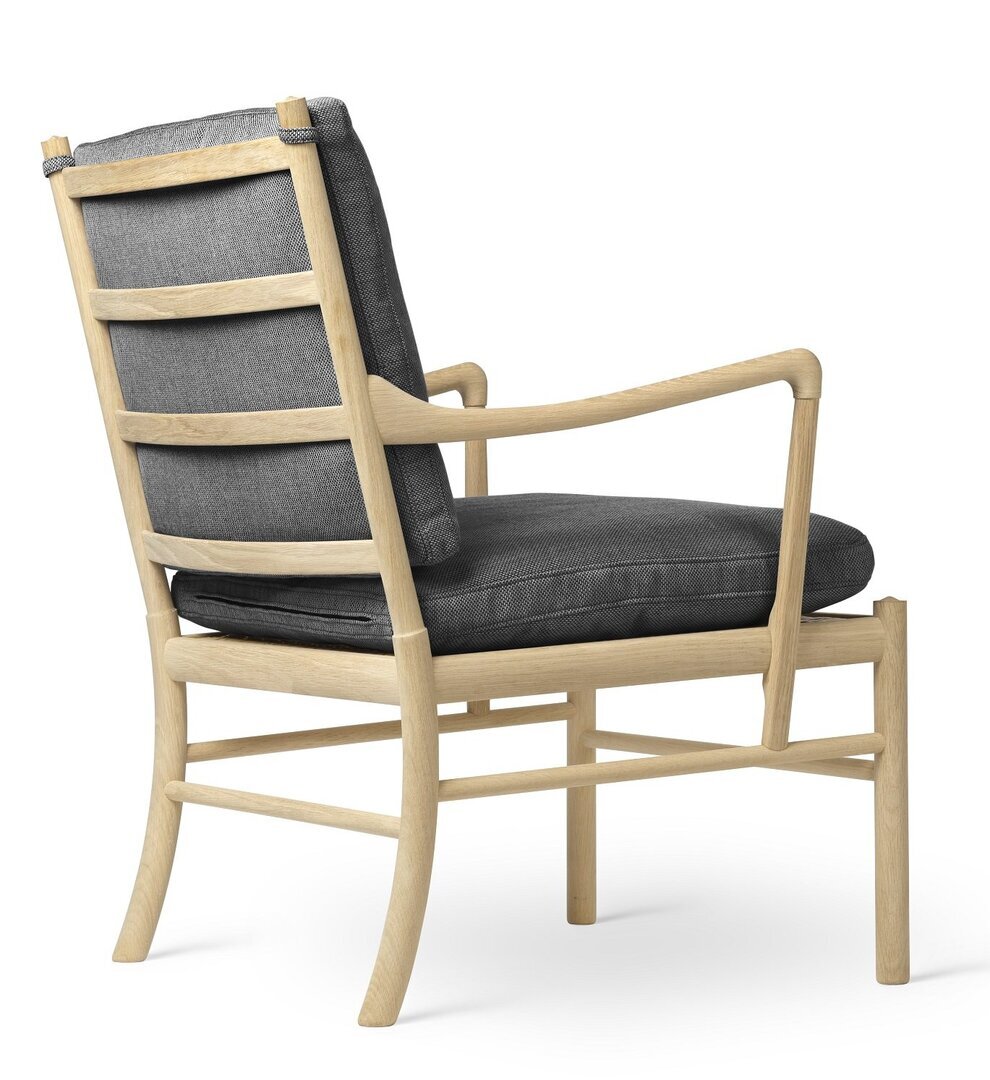 Carl Hansen & Søn OW149 Colonial Chair - Sessel mit Textilbezug - Re-Wool 0198