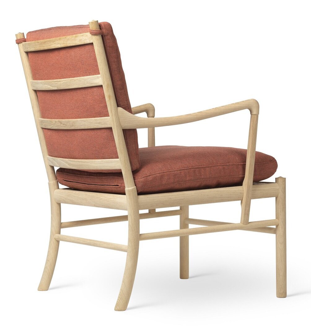Carl Hansen & Søn OW149 Colonial Chair - Sessel mit Textilbezug - Re-Wool 0558