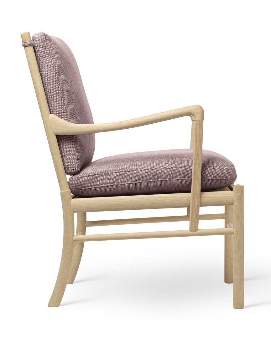Carl Hansen & Søn OW149 Colonial Chair - Sessel mit Textilbezug - Re-Wool 0648