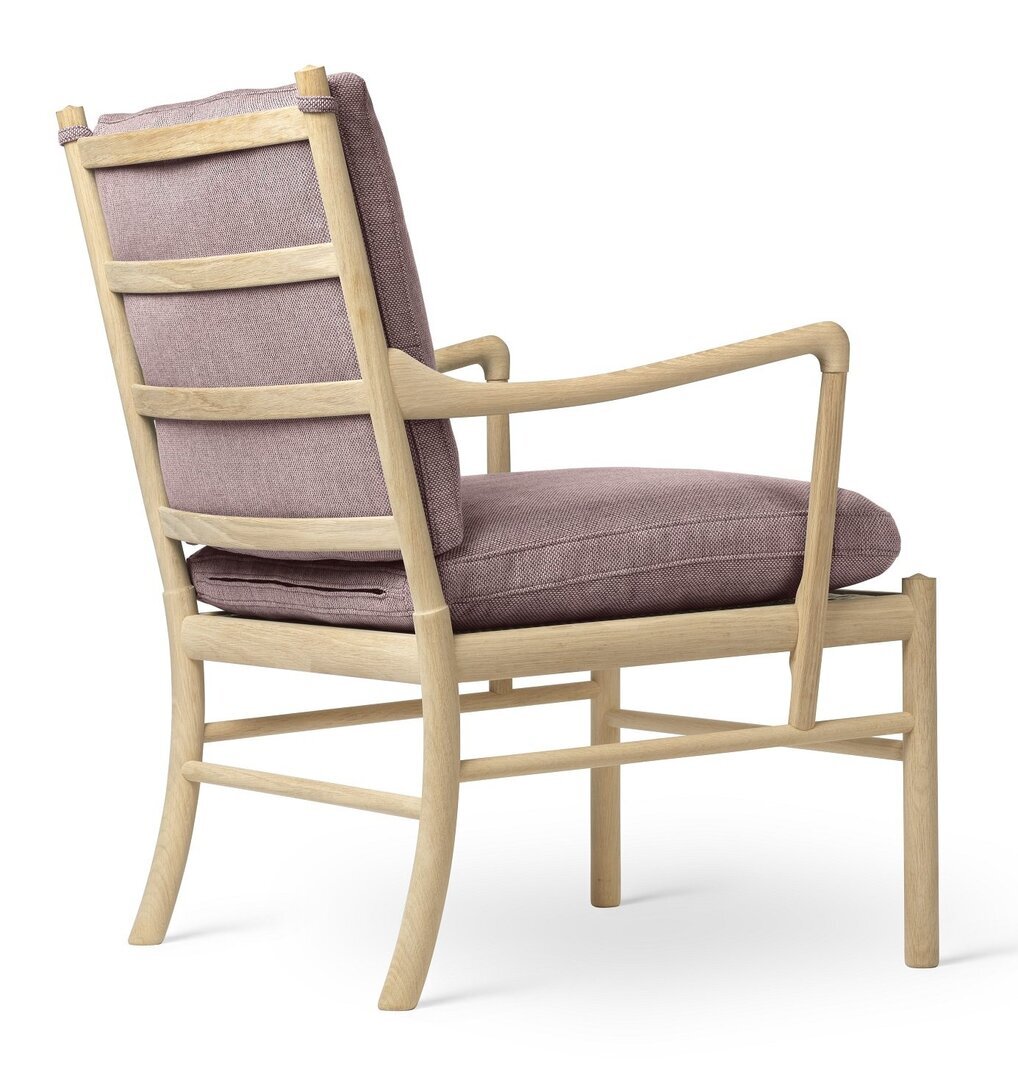 Carl Hansen & Søn OW149 Colonial Chair - Sessel mit Textilbezug - Re-Wool 0648
