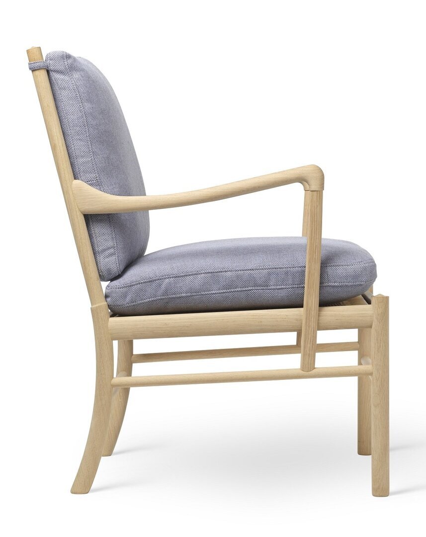 Carl Hansen & Søn OW149 Colonial Chair - Sessel mit Textilbezug - Re-Wool 0868