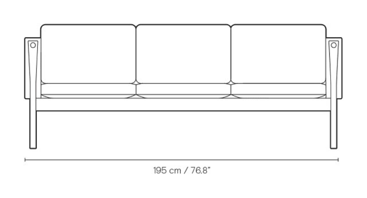 Carl Hansen & Søn CH163 Sofa
