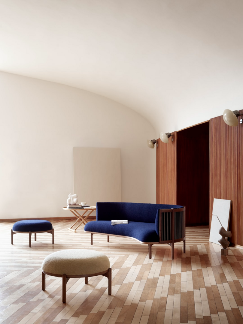 Carl Hansen & Søn RF1903F Sideways Footstool - Ottoman