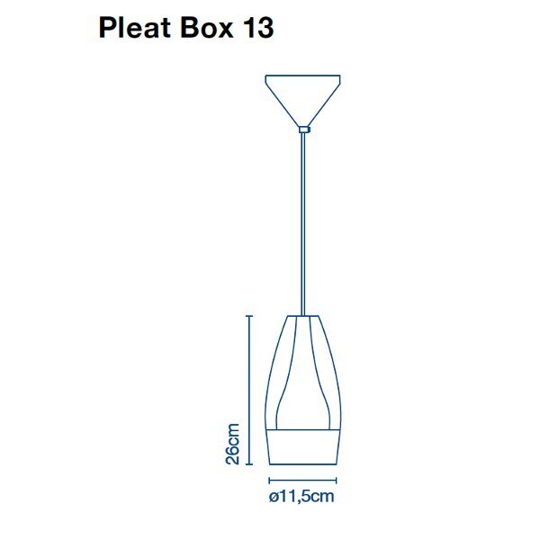 Marset Pleat Box 13 Pendelleuchte