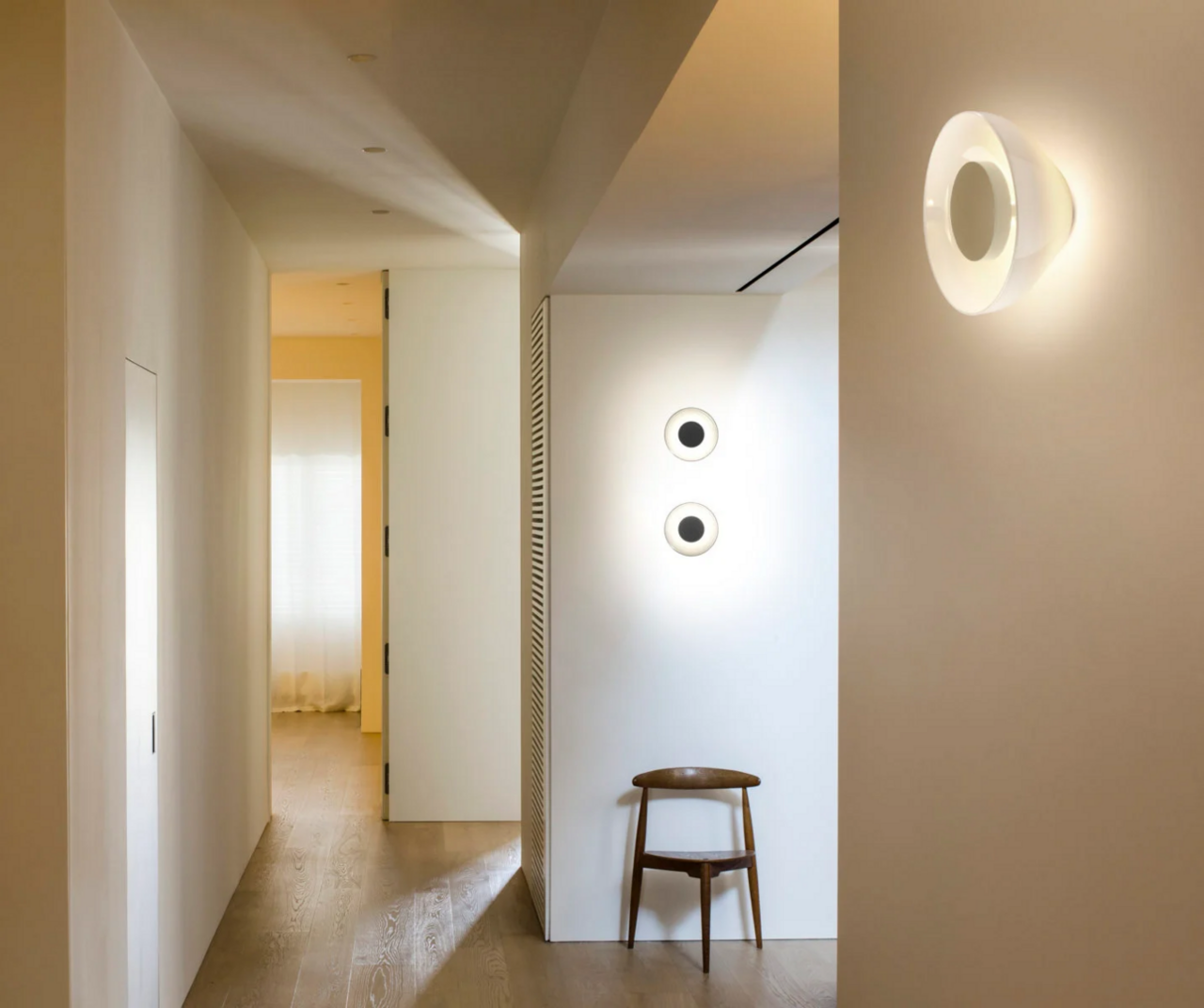 Marset Aura LED Wandleuchte - transparent