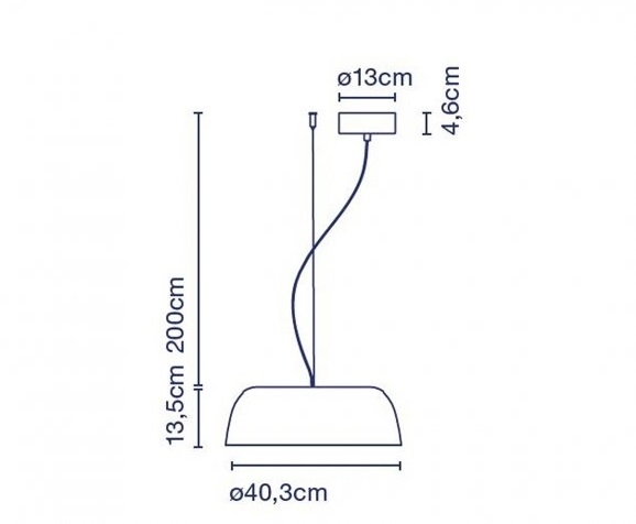 Marset Djembé 42.13 LED-Pendelleuchte Ø 40,3 cm