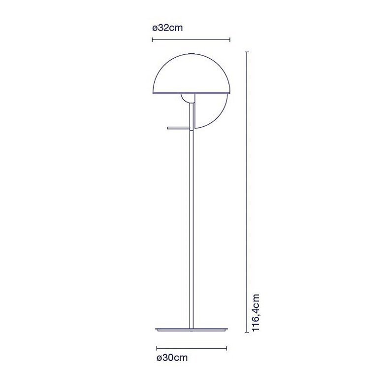 Marset Theia P LED-Stehleuchte
