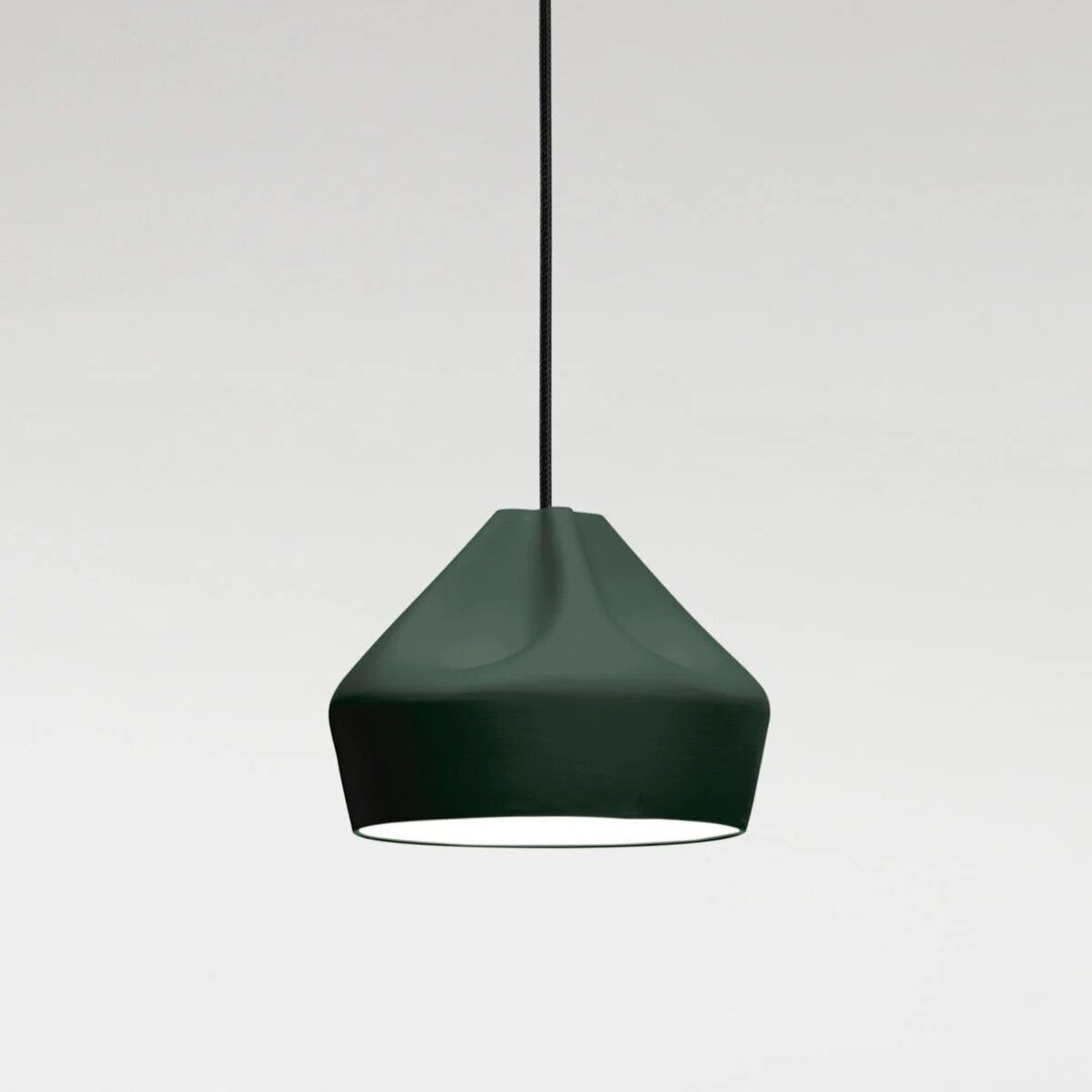Marset Pleat Box 24 LED Pendelleuchte -green-white