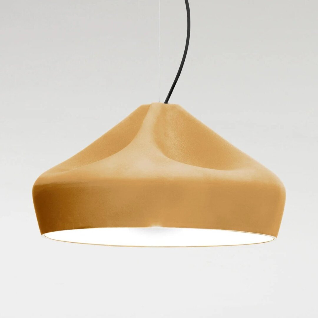 Marset Pleat Box 47 LED Pendelleuchte-ocher-white
