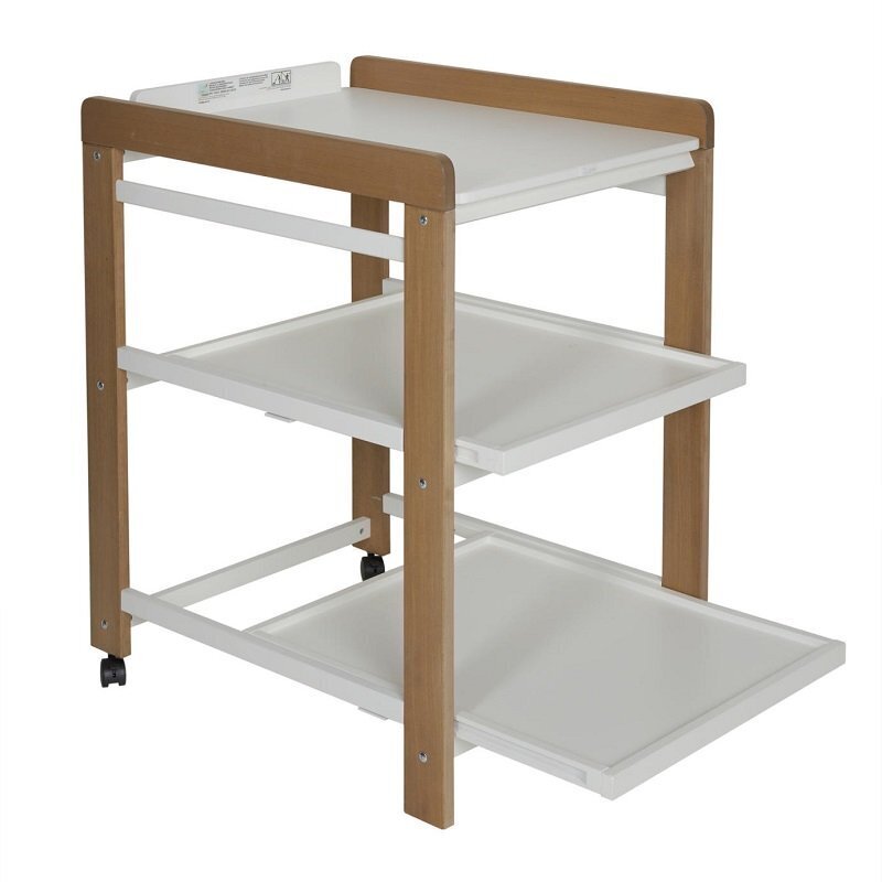 Quax Changing Table Comfort White Naturel