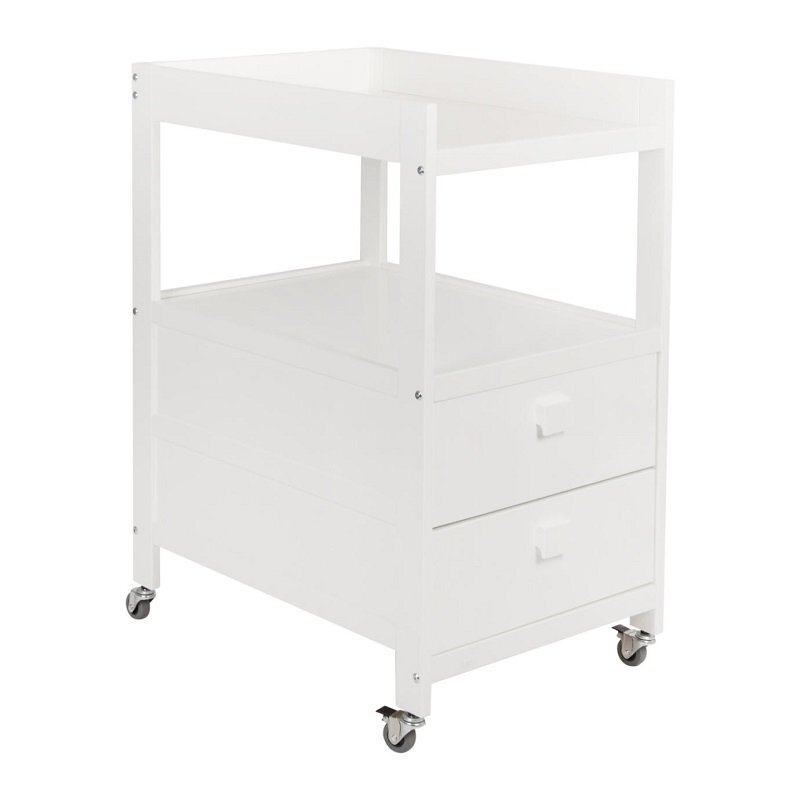 Quax Changing Table With 2 Drawers White
