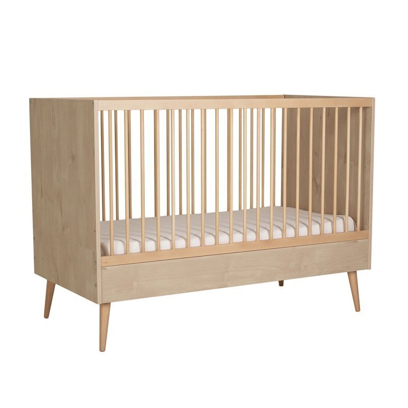 Quax Cocoon Bed 140 x 70 Cm - Natural Oak