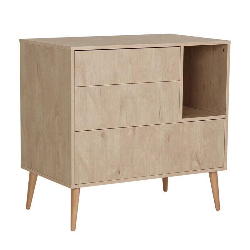 Quax Cocoon Commode - Natural Oak