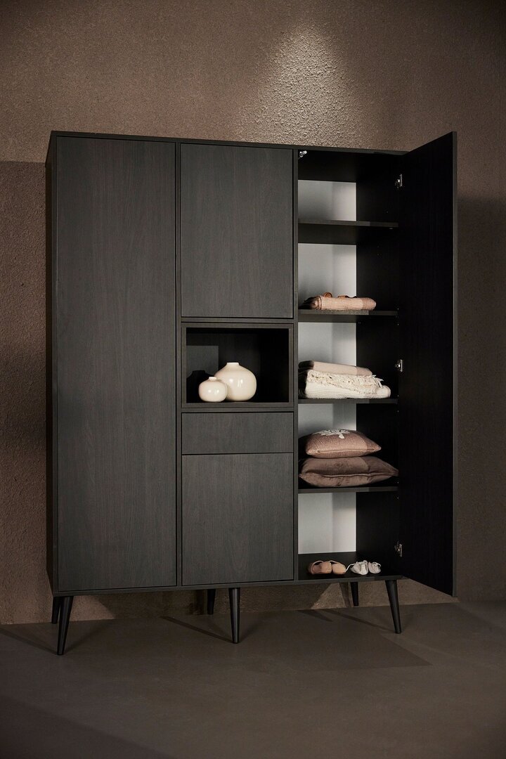 Quax Cocoon Wardrobe Xl - Eboni - Schrank