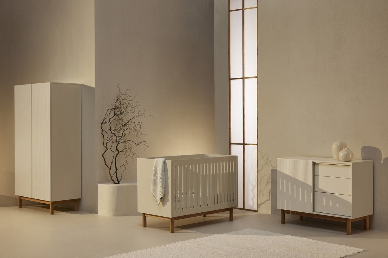 Quax Mood - Cot/Bench 140 * 70 Cm - Clay - Babybett