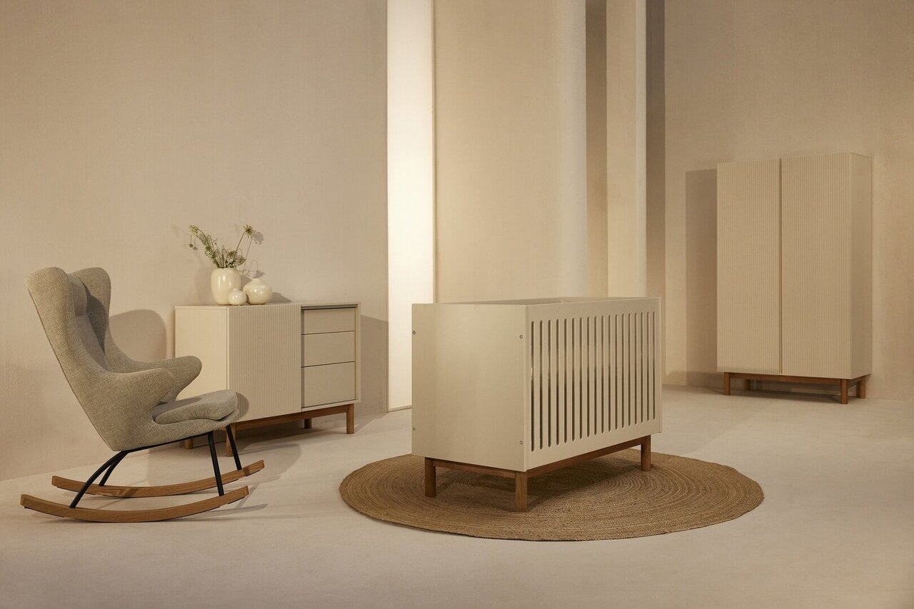 Quax Mood - Cot/Bench 140 * 70 Cm - Clay - Babybett