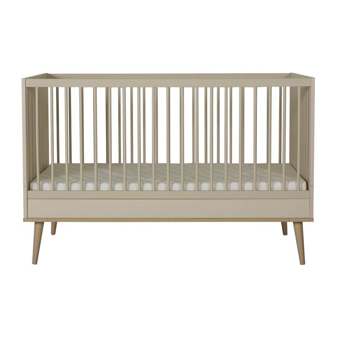 Quax, Quax Flow Bed 140*70 Cm - Clay Babybett