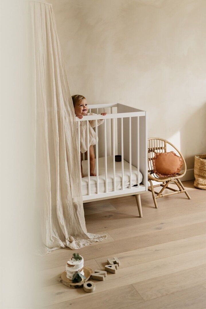 Quax Flow Bed 140*70 Cm - White Babybett
