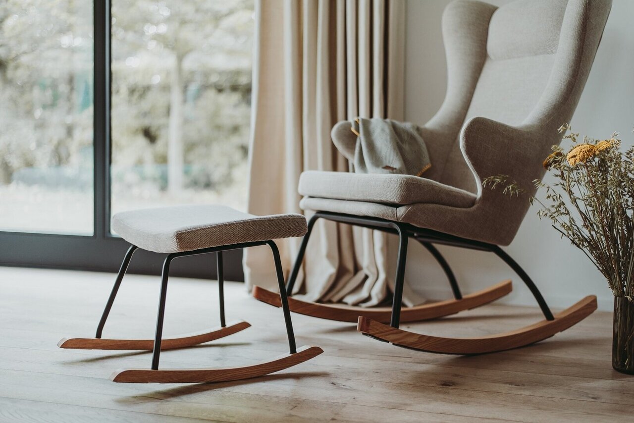 Quax Hocker For Rocker De Luxe - Terra Hocker