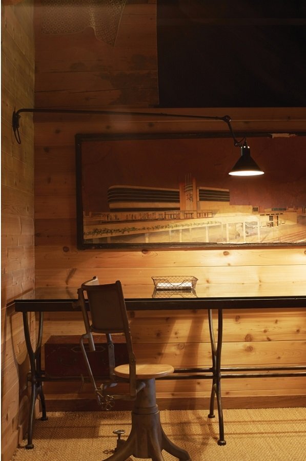 DCW Lampe Gras N°213 Wandleuchte Rund Schrim