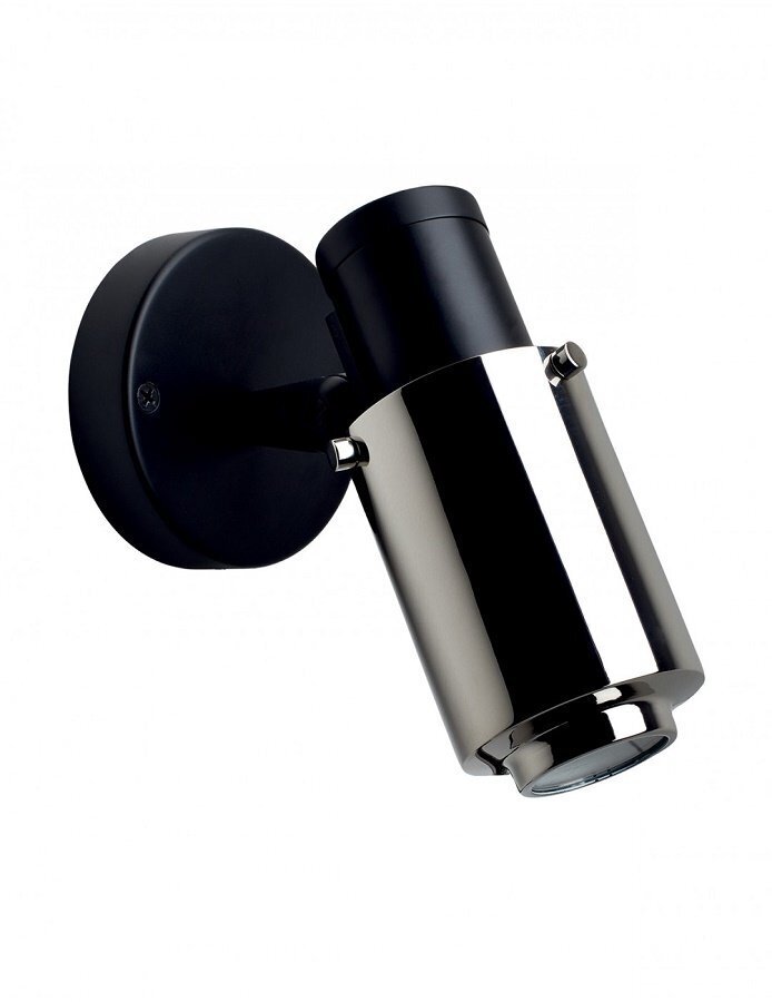 DCW Biny Spot Bulb Black - Nickel Lens without Stick