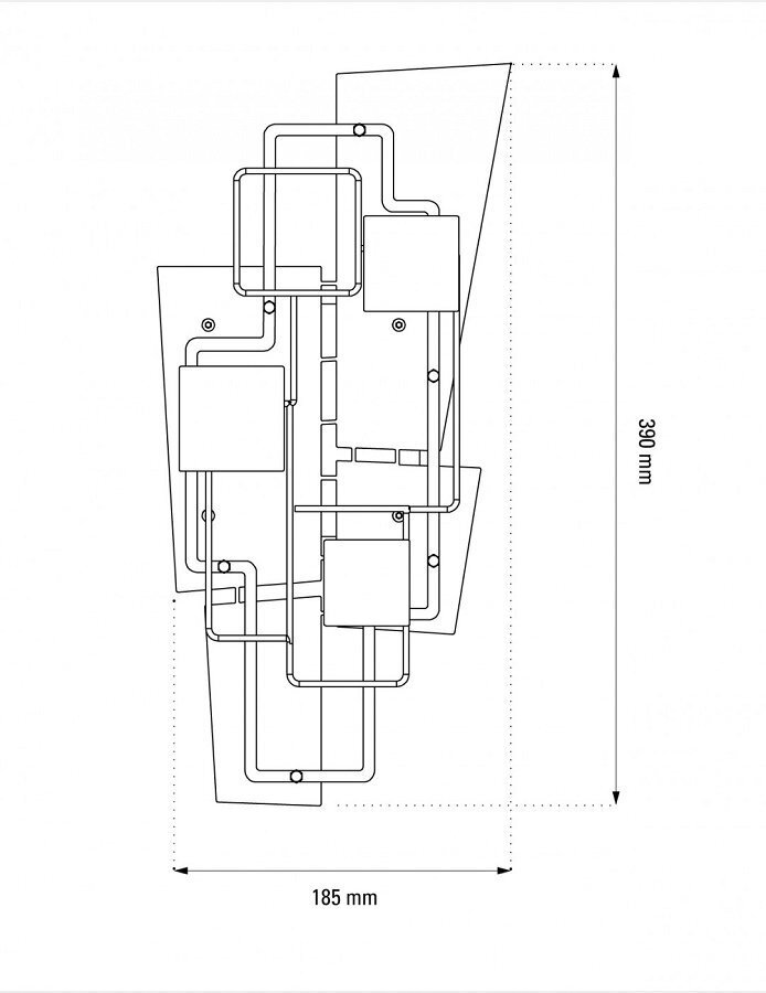 DCW Map 2 Wandleuchte