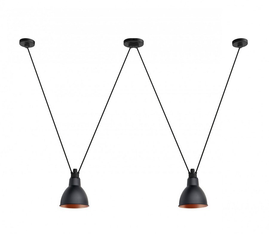 DCW Les Acrobates De Gras N°324 - Round - Black & Copper Inside