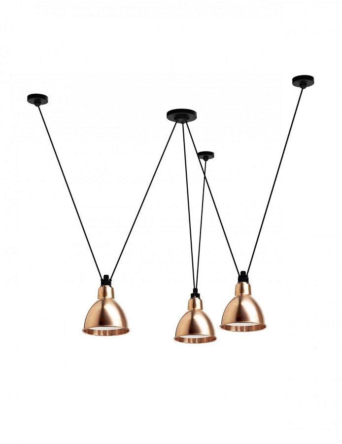 DCW Les Acrobates De Gras N°325 - Round - Raw Copper & White Inside