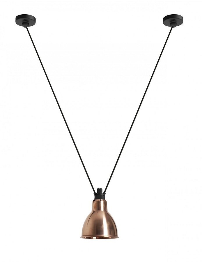 DCW Lampe Acrobates de Gras N°323 L Pendelleuchte Rund - Raw Copper