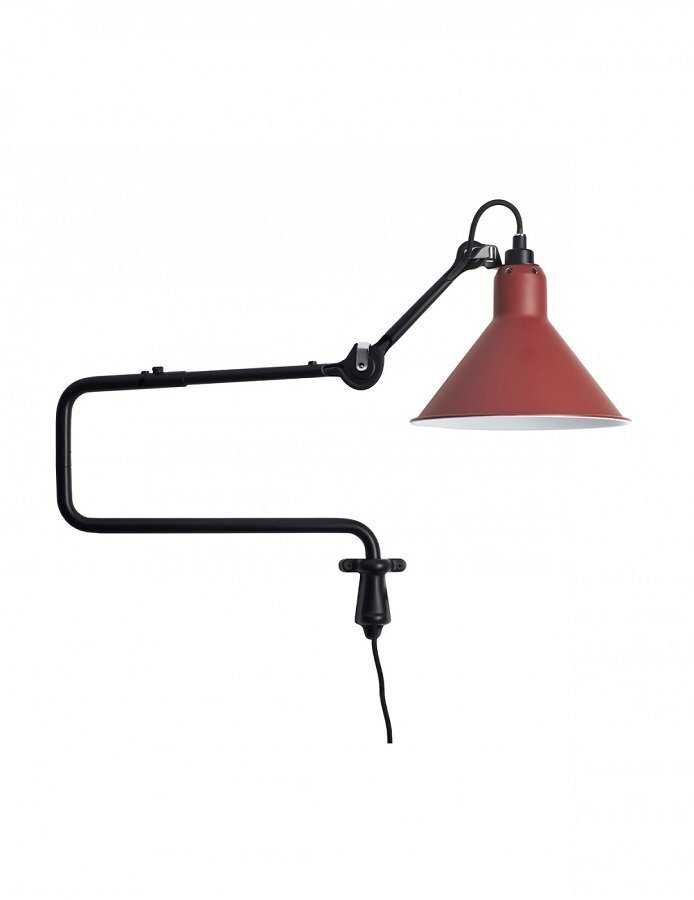 DCW Lampe Gras N°303 Wandleuchte Conic - Red