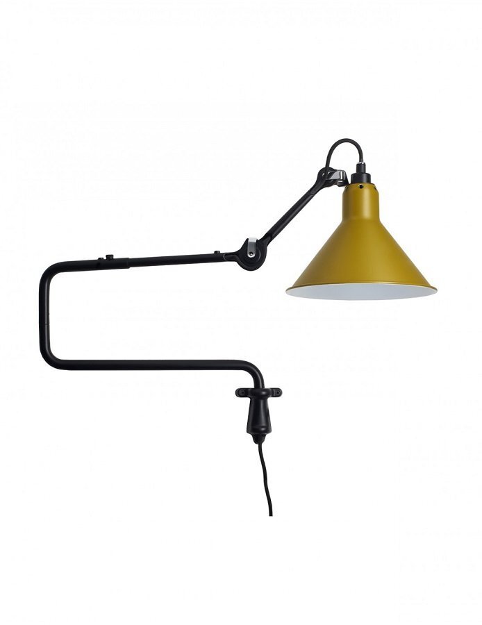 DCW Lampe Gras N°303 Wandleuchte Conic - Yellow
