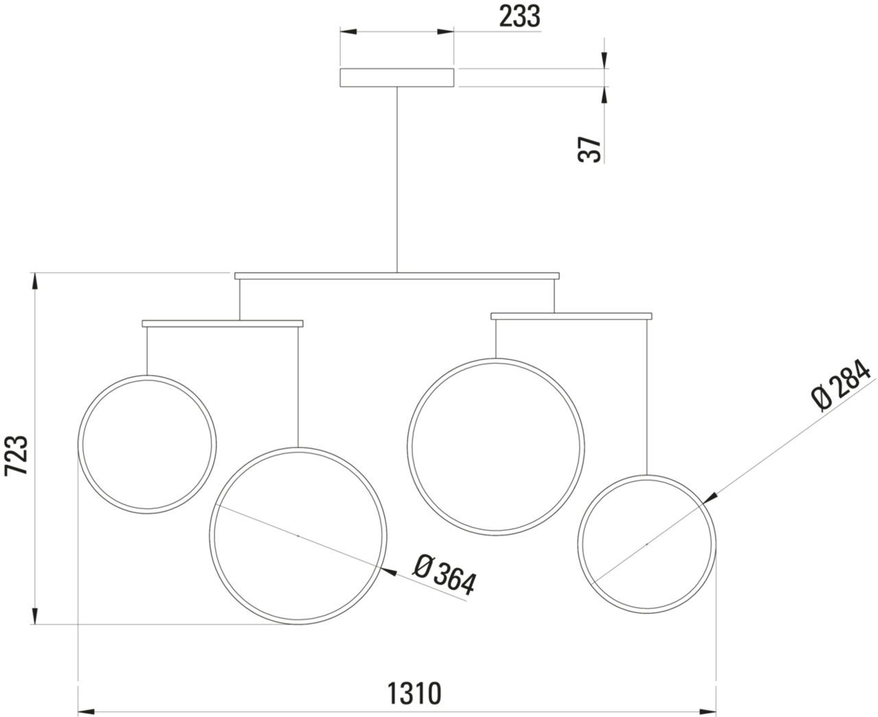 DCW Focus - Kronleuchter