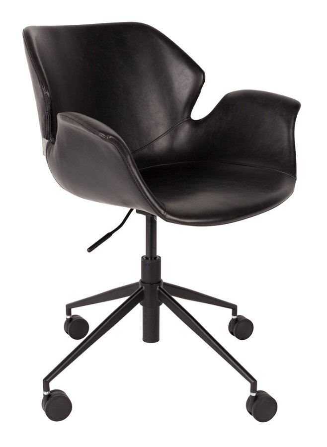 Zuiver Nikki Office Chair - Black