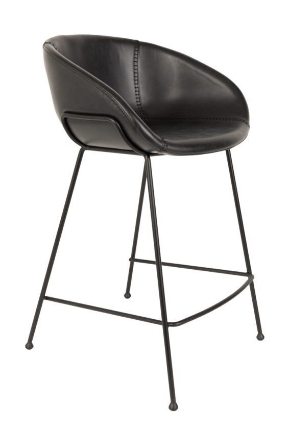 Zuiver Feston Counter Barstool - Black
