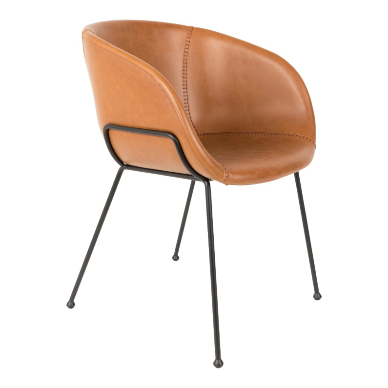 Zuiver Feston Armchair Brown