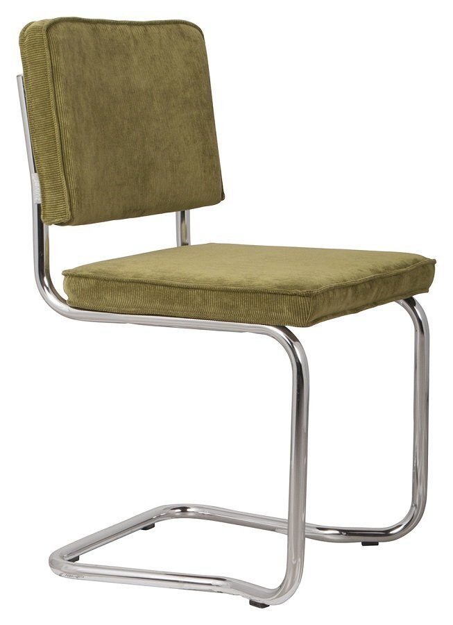 Zuiver Ridge Kink Rib Chair - Green