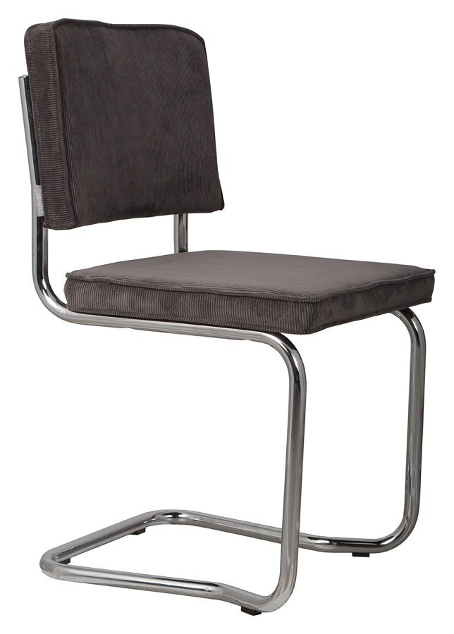 Zuiver Ridge Kink Rib Chair - Grey