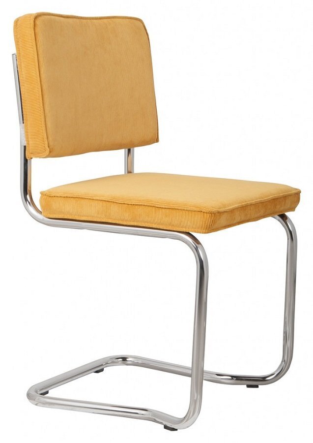 Zuiver Ridge Kink Rib Chair - Yellow