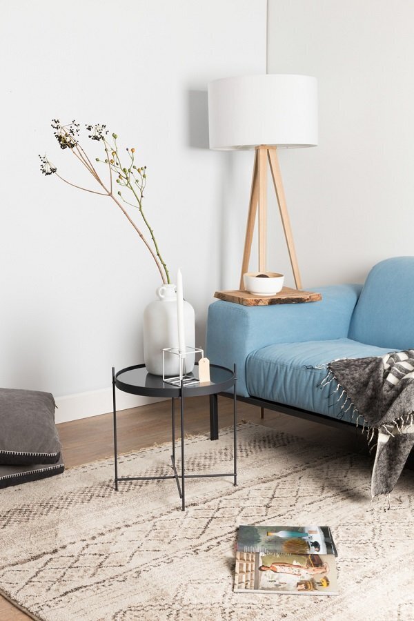 Zuiver Tripod Wood Floor Lamp