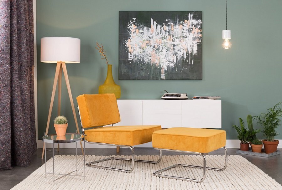 Zuiver Tripod Wood Floor Lamp