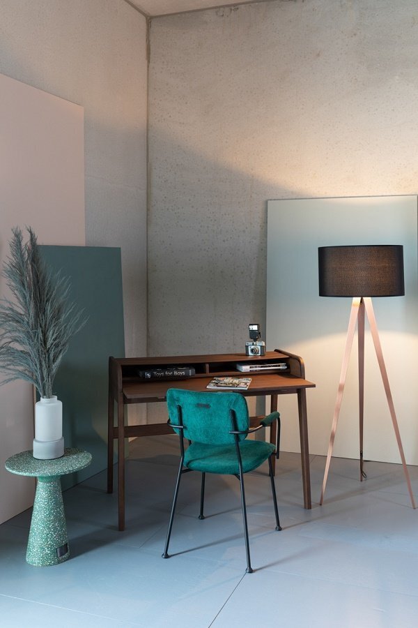 Zuiver Barbier Walnut Desk Table