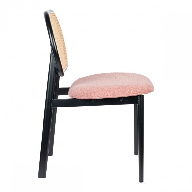 Zuiver Spike Chair - Natural/Pink