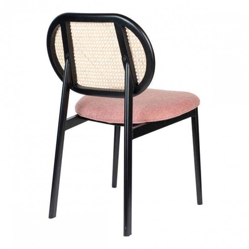 Zuiver Spike Chair - Natural/Pink