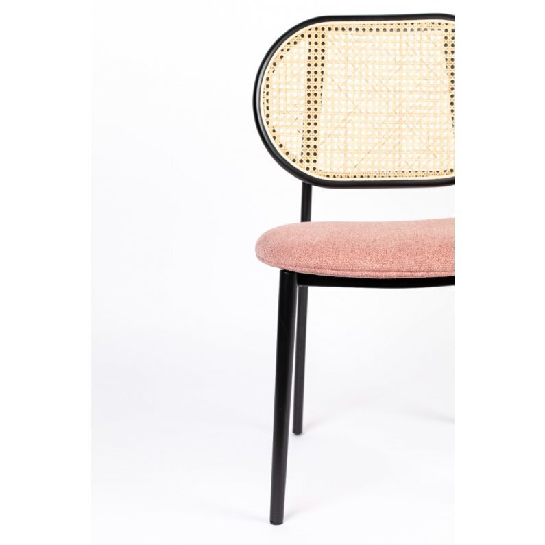 Zuiver Spike Chair - Natural/Pink