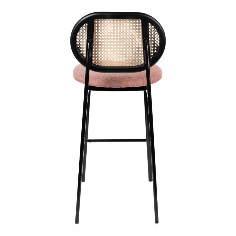 Zuiver Spike Counter Stool 64.5 cm - Natural/Pink